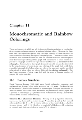 Chromatic Graph Theory