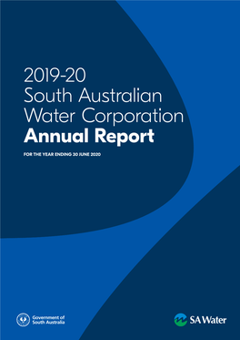 2019-20 South Australian Water Corporation Annual Report