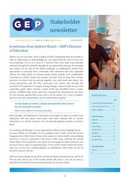 Newsletter (Soft Blue Design)