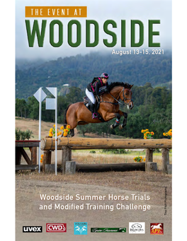 Woodside Summer Horse Trials and Modified Training Challenge
