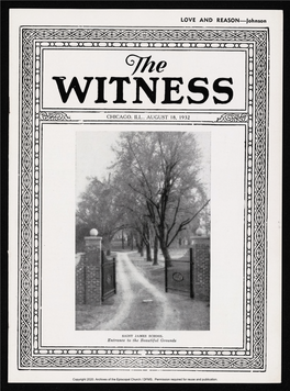 1932 the Witness, Vol. 16, No. 52