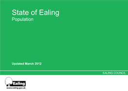 State of Ealing: Population