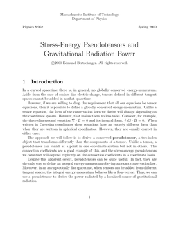 Stress-Energy Pseudotensors and Gravitational Radiation Power
