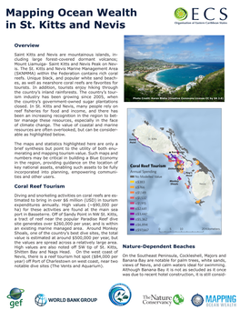 Mapping Ocean Wealth in St. Kitts and Nevis