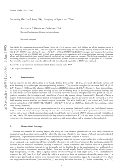 Surveying the Hard X-Ray Sky: Imaging in Space and Time