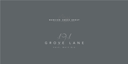 GROVE LANE New Logo