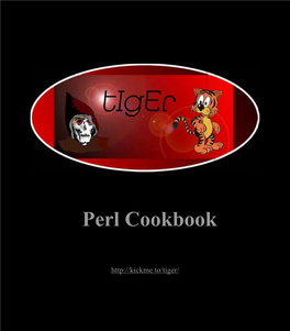 Perl Cookbook