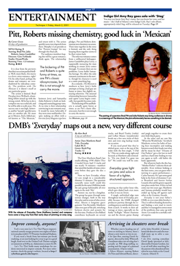 Entertainmentpage 17 Technique • Friday, March 2, 2001 • 17