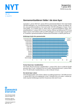 Nyt Fra Danmarks Statistik Udkommer Dagligt Kl