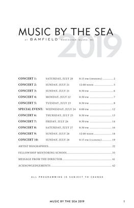 MBTS 2019 Programme