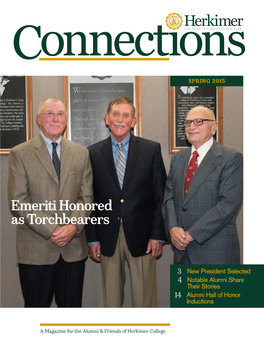 Emeriti Honored As Torchbearers