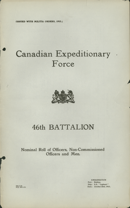 Canadian Expeditionary Force