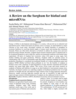 Influence of Plant Spacing on Productivity of True Potato Seed