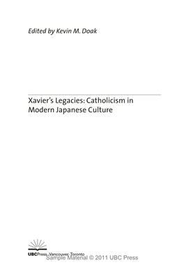 Catholicism in Modern Japanese Culture