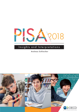 PISA 2018 Insights and Interpretations