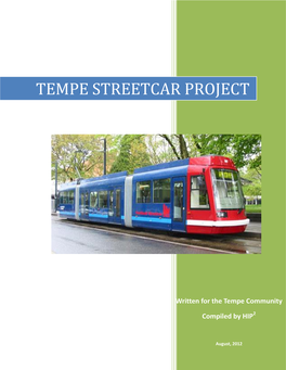 Tempe Streetcar Project