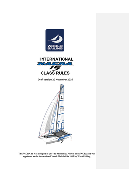 International Class Rules