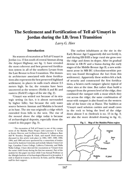 Umayri in Jordan During the LB/Iron I Transition1 Larry G