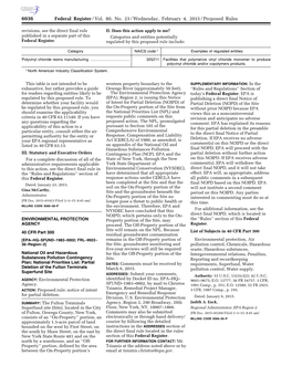 Federal Register/Vol. 80, No. 23/Wednesday, February 4, 2015