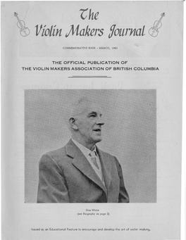 Violin Makers Flournal