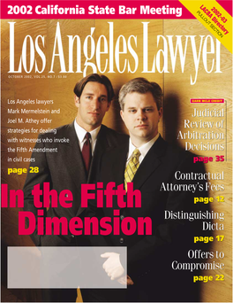 2002 California State Bar Meeting PULLOUT SECTION