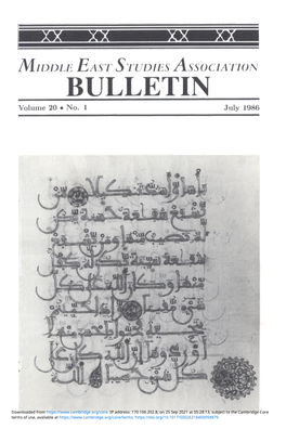 BULLETIN Voluino 20 • No