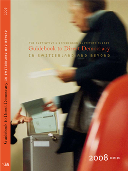 Guidebook to Direct Democracy 2008 Edition