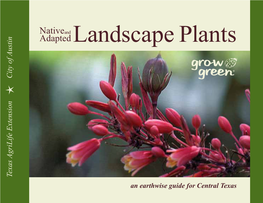 Native Adapted Landscape Plants