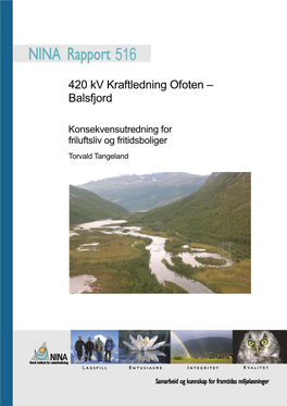 420 Kv Kraftledning Ofoten – Balsfjord