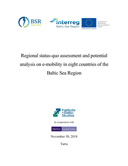 Regional Status-Quo Assessment and Potential Analysis on E-Mobility in Eight Countries of the Baltic Sea Region