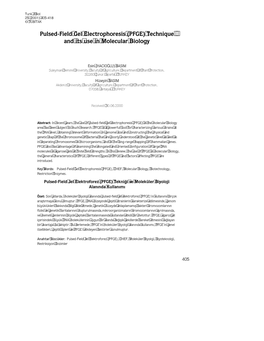 Pulsed-Field Gel Electrophoresis (PFGE)