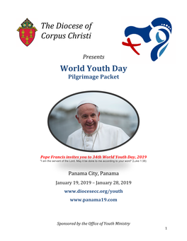World Youth Day the Diocese of Corpus Christi