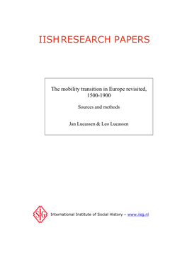 Iishreresearchpapermobility-Final Edit 101115