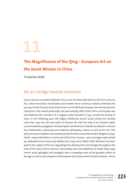 The Magnificence of the Qing – European Art on the Jesuit Mission in China