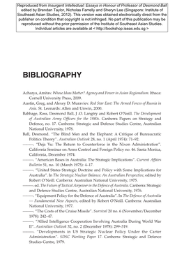 Bibliography