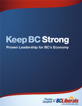 Proven Leadership for BC's Economy
