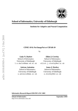 Arxiv:1810.03505V1 [Cs.CV] 2 Oct 2018