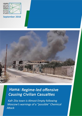 Hama Regime-Led Offensive Causing Civilian Casualties.Pdf