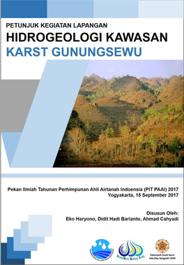 Panduan Kegiatan Lapangan Hidrogeologi Kawasan Karst Gunungsewu