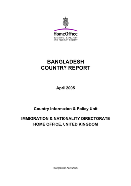 Bangladesh Assessment