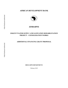 African Development Bank Zimbabwe