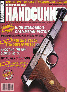 American Handgunner March/April 1981