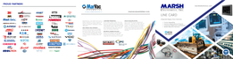 LINE CARD DUBILIER ENERGIZING IDEAS Supplier Base with Marsh Marvac