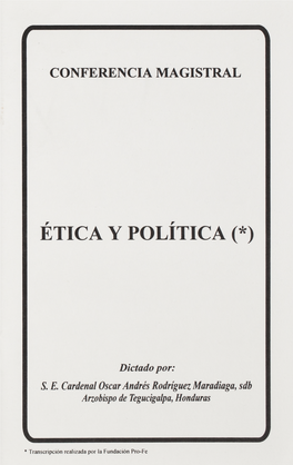 Ética Y Política (*)