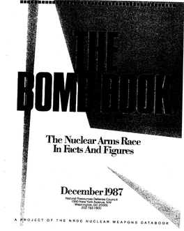 The Nuclear Arms Race December 1987