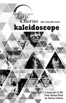 Program, Kaleidoscope: Different Cultures/Different Voices