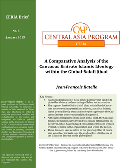 A Comparative Analysis of the Caucasus Emirate Islamic Ideology