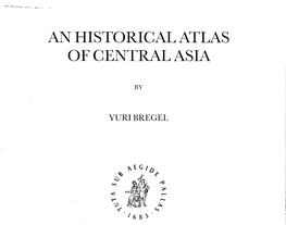 An Historical Atlas of Central Asia