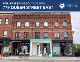 779 Queen Street East Property Overview