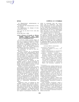 8 CFR Ch. I (1–1–12 Edition) § 214.6